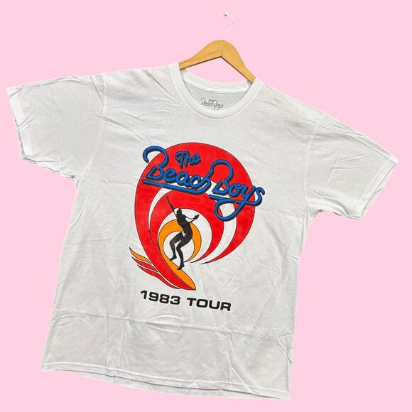 The Beach Boys Surfing the Wave 1983 Tour Rock Band Tee XL - Picture 3 of 4